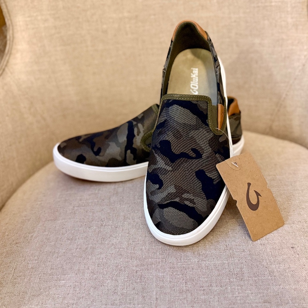 Brand new w tags! OLUKAI LAEAHI PAI CAMO SHOES - MENS S-10